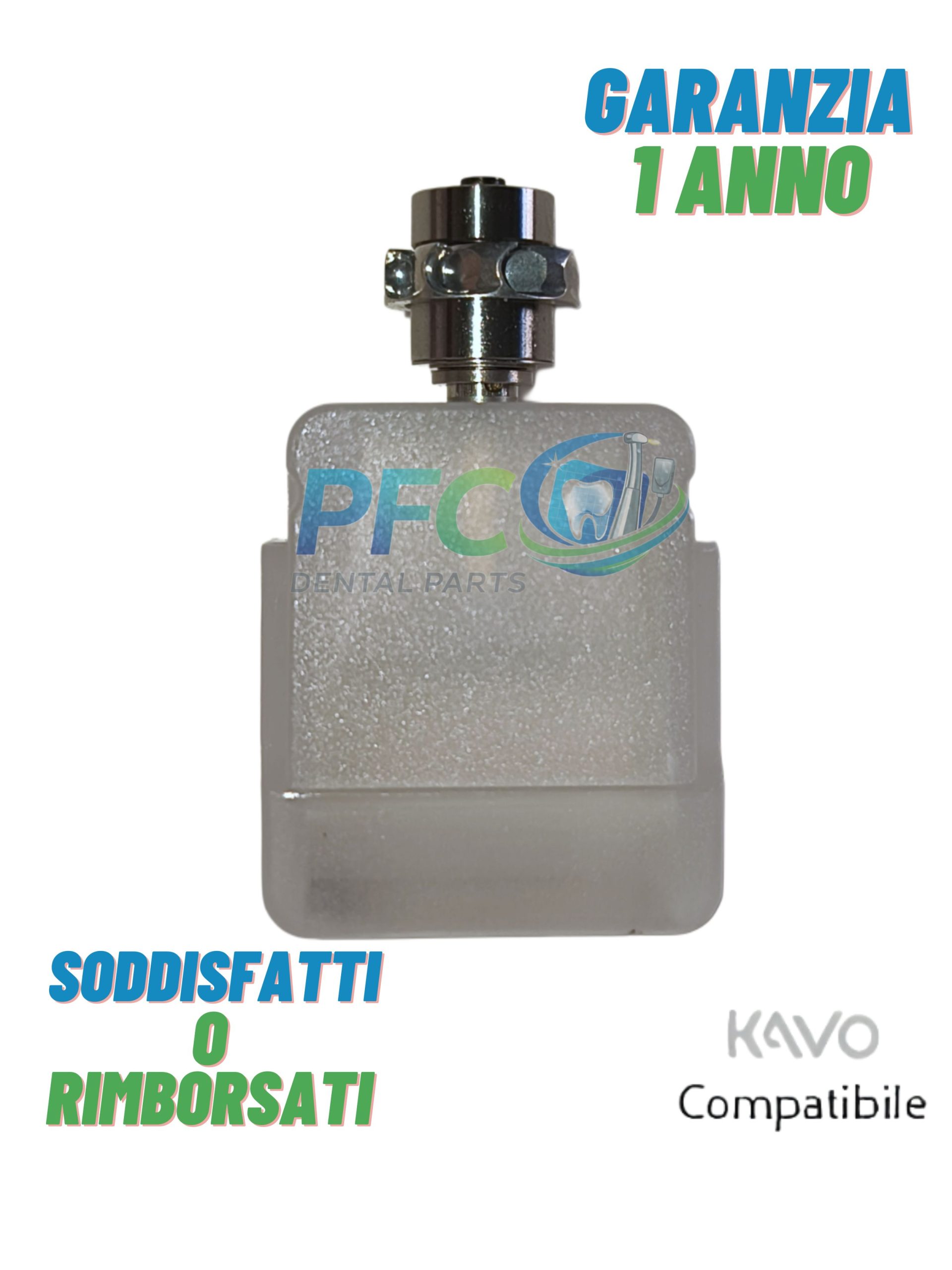 ROTORE per TURBINA DENTALE STANDARD 4 Punti Spray con FIBRA OTTICA AKOS - immagine 3