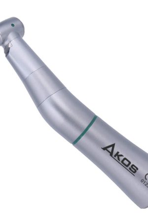 Contrangolo dentale AKOS 4:1 tipo KAVO con fibra ottica – Green Ring Series