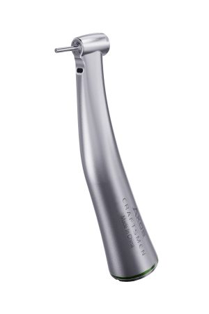 Contrangolo endodontico AKOS 16:1 con testina Mini e fibra ottica – Green Ring Series