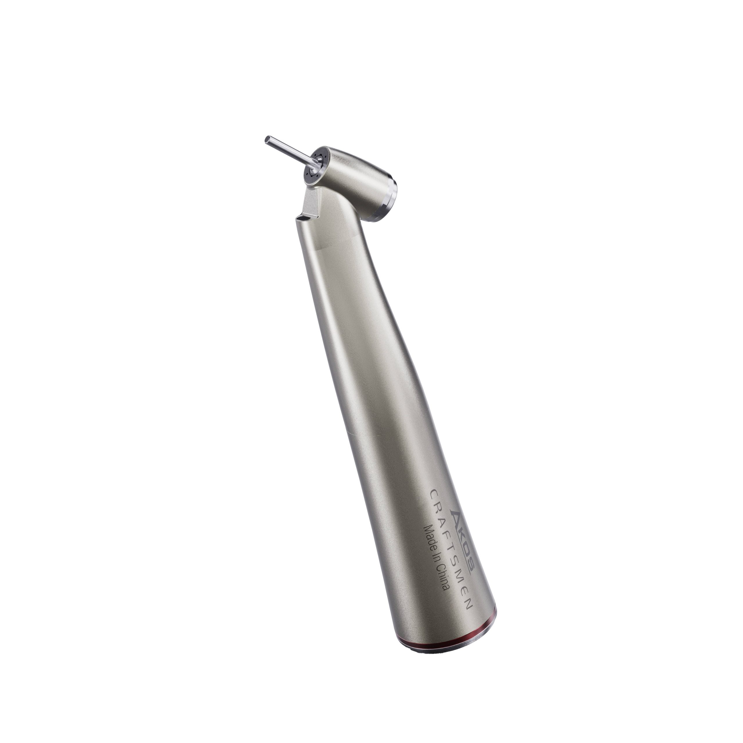 Contrangolo dentale AKOS 1:4,2 con testina 45° – 168.000 rpm