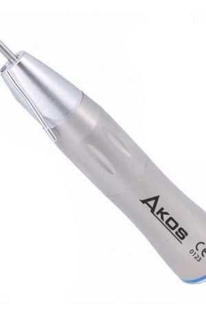Testa dritta dentale AKOS 1:1 con canale interno – E-Type