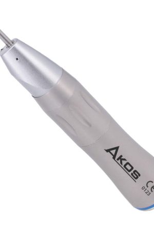 Testa dritta dentale AKOS 1:1 con fibra ottica e canale interno